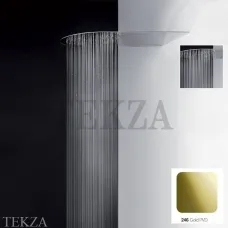 Gessi Private Wellness TREMILLIMETRI Верхний душ, 1 функция 33071#246, Gold PVD Gessi Private Wellness TREMILLIMETRI Верхний душ, 1 функция 33071#246, Gold PVD
