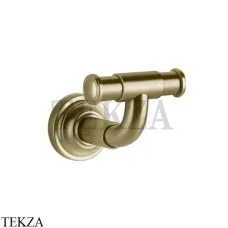 Gessi VENTI20 Крючок для полотенец двойной 65521-727, Brushed Brass