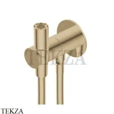 Ritmonio Complementi Гигиенический душ со шлангом и выводом 72J022 ICX, Champagne Stainless Steel
