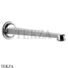 Gessi VENTI20 Излив настенный для раковины 24,3 см 65101-031, хром глянец