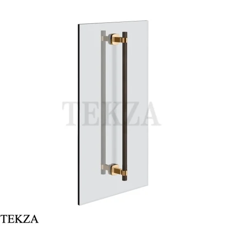 Gessi Jacqueline Полотенцедержатель для крепления на стекло, 60 см 77737-735, бронза глянец