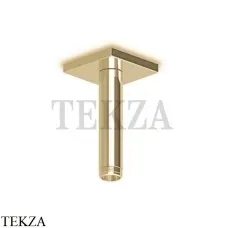 Zucchetti Aguablu Кронштейн потолочный для верхнего душа Z93041.P31, brushed british gold PVD
