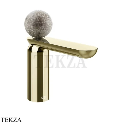 Gessi Perle Смеситель для раковины, с донным клапаном 74651-710, шампань глянец