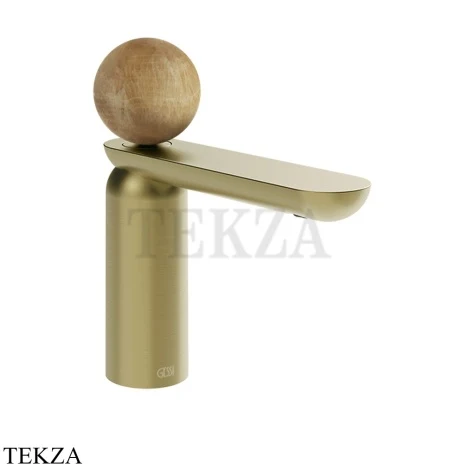 Gessi Perle Смеситель для раковины, с донным клапаном 74351-727, шампань Brushed
