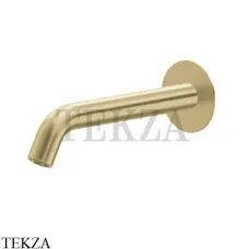 Newform X-Steel 316 Излив для ванны настенный 29482X.59.098, PVD Brushed pale gold