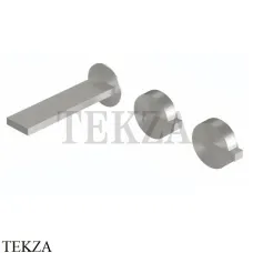 Ritmonio Dot316 Смеситель для раковины, внешняя часть PR50AK201 INOX, Brushed steel