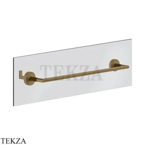 Gessi INGRANAGGIO Полотенцедержатель для крепления на стекло, 45 см 63926-791, Deep Bronze Br. PVD