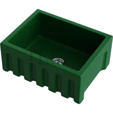 Omoikiri Mikura 61 Кухонная мойка Natceramic прямоугольная 4911256 royal green матовый
