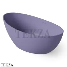 Dea Design Elegant Ванна отдельностоящая овальная 160x80 Solid Surface DD8643 1600 14, Lilac №14