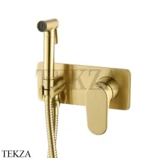 Boheme SPECTRE Гигиенический душ со смесителем, комплект 457-MG, латунь matt gold