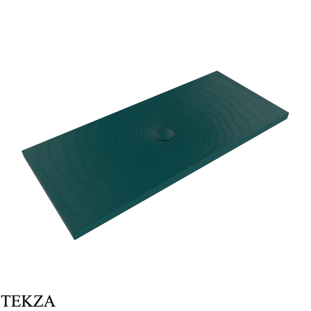 Flaminia Water Drop душевой поддон DR7016PET, петроль Petrolio матовый