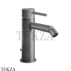Gessi 316 MECCANICA Смеситель для биде, с донным клапаном 54207-239, Steel Brushed