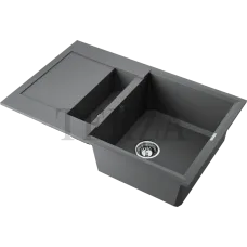 Omoikiri Sakaime 78-2 Кухонная мойка Tetogranit две чаши 4993199 платина