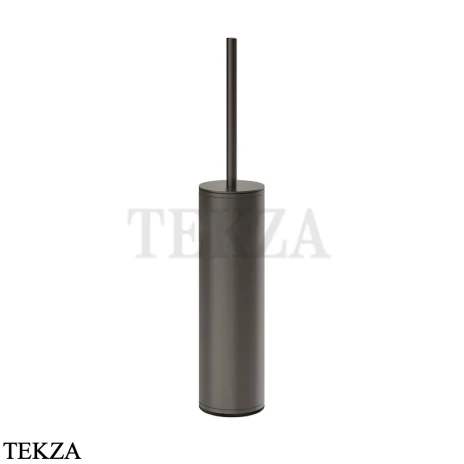 Gessi Pelle Tresse Туалетный ёршик напольный, 78543-707, Black Metal Brushed PVD