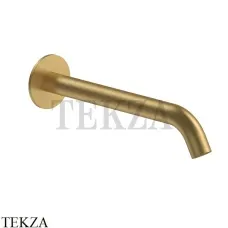 Fantini Nostromo Излив настенный для раковины 25 см 50Q78431, Pure Brass