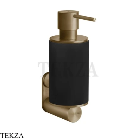 Gessi 316 ACCESSORIES Дозатор для жидкого мыла или лосьона, композит черный 54714-791, Deep Bronze Brushed PVD