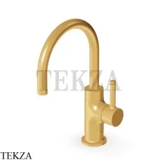 Zucchetti Pan Смеситель для раковины, с донным клапаном ZP6588.C41, brushed gold