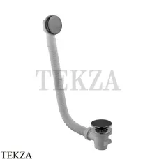 FIMA Carlo Frattini Сливной гарнитур для ванны click clack F2003CS, Brushed black chrome