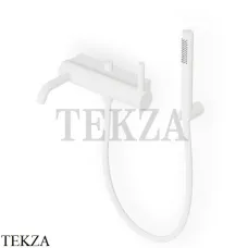 Zucchetti Pan Смеситель для ванны и душа с гарнитуром ZP6181.W1, белый goffrato