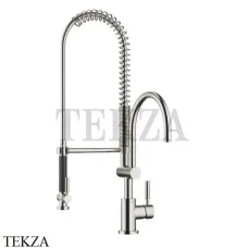 Dornbracht TARA Смеситель для кухни Profi функцией душа 33880888-06, платина матовая