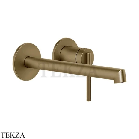 Gessi INGRANAGGIO Смеситель для раковины длинный излив, внешняя часть 63583-791, Deep Bronze Br. PVD