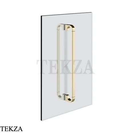 Gessi Perle Полотенцедержатель для крепления на стекло, 30 см 74631-710, шампань глянец