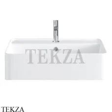 NIC Design Semplice Раковина накладная с 1 отв., с переливом 001 384 C/F 001, белый глянец