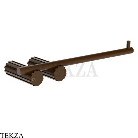 Gessi Incastri Держатель туалетной бумаги без крышки 75455-845, бронза Dark Brush