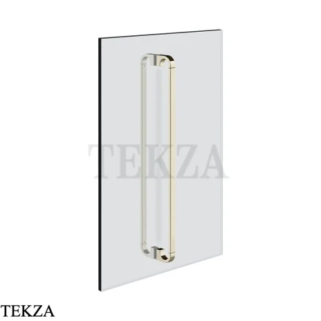 Gessi Perle Полотенцедержатель для крепления на стекло, 60 см 74635-720, никель глянец