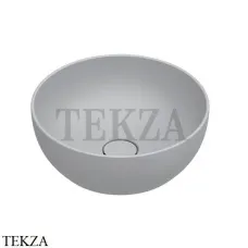 Catalano Green Раковина круглая накладная, без перелива 0423400023, цемент матовый