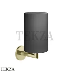Gessi ANELLO Стакан настенный, композит черный 63708-710, Brass PVD Gessi ANELLO Стакан настенный, композит черный 63708-710, Brass PVD