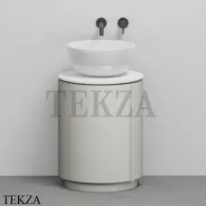 CIELO Arcadia Tiberino Тумба TIMOCC с раковиной белый глянец, слив в пол, Pomice