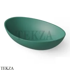 Dea Design Washbasins Раковина настольная овальная Solid Surface DD9039 550 10, Green №10