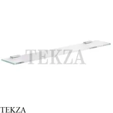 Keuco Collection Moll Стеклянная полочка с держателями 12710015600, хром глянец