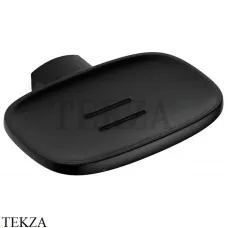 Colombo Trenta Мыльница подвесная скругленная B3001.NM, черный матовый