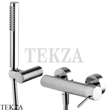 FIMA Carlo Frattini Spillo UP Смеситель для душа настенный, с гарнитуром F3035CR, хром глянец