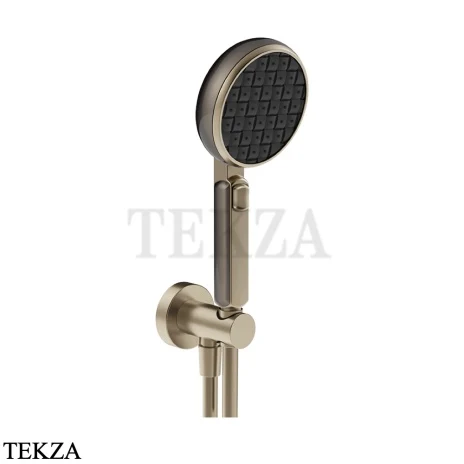 Gessi Haute Culture Shower Душевой комплект, держатель, шланг 1,50 см 57123-149, нерж. сталь Brush / никель Brushed