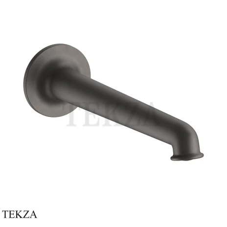 Fantini Flora Излив для раковины 150 на стену 76P5Z645, Matt Gun Metal PVD