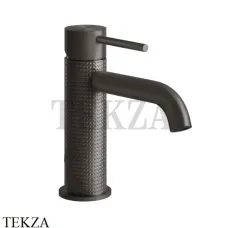 Gessi 316 CESELLO Смеситель для раковины, без сливного гарнитура 54402-707, Black Metal Brushed