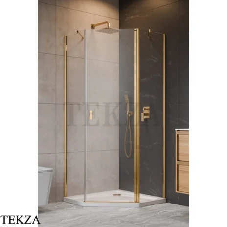 Radaway Nes PTJ Комплект боковых стенок 90х90 см, 10052900-09-01, золото глянец