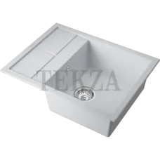 Omoikiri Sumi 65A Кухонная мойка Artceramic прямоугольная с крылом 4993861 белый