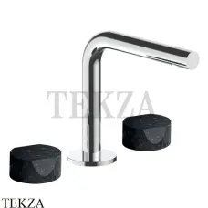 Fantini AF/21 Смеситель для раковины на 3 отверстия, без гарнитура 2702A204WFCY, хром глянец
