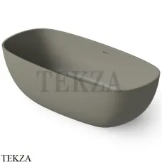 Dea Design Modern Ванна отдельностоящая скругленная 180x85 Solid Surface DD8666 1800 4, Light Grey №4