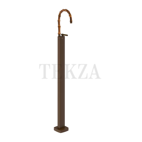Gessi Jacqueline Смеситель для раковины напольный, внешняя часть 77095-845, бронза Dark Brush