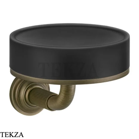 Gessi VENTI20 Мыльница настенная черная 65402-713, Antique Brass