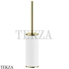 Gessi Inciso-Origini-Venti20 accessories Туалетный ершик напольный, белый 58543-710, Brass PVD