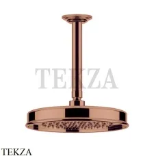 Gessi VENTI20 Верхний душ 200 с потолочным креплением 65152-708, Copper Brushed