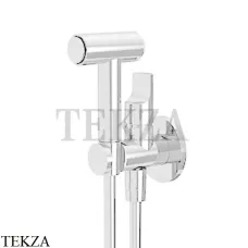 FIMA Carlo Frattini Гигиенический душ, смеситель, шланг 120 см F2320/4BS, белый матовый