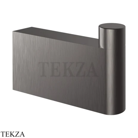 Gessi Origini Крючок одинарный для полотенца 66523-707, Black Metal Brushed PVD