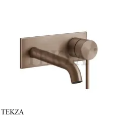Gessi 316 FLESSA Смеситель для раковины, внешняя часть, 11-14 см 54088-708, Copper Brushed